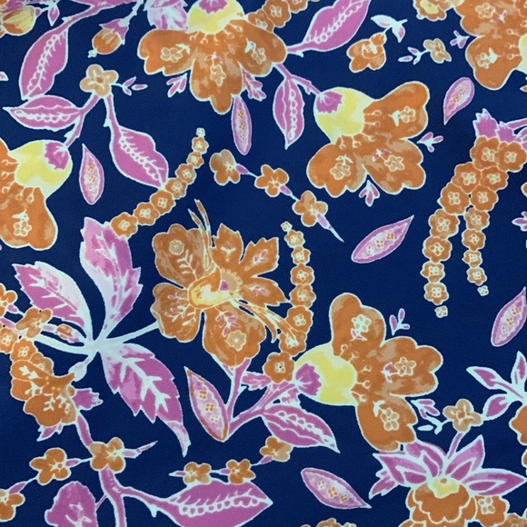 J. Crew Halter cutout one-piece in painted block print Floral Cutout New Size 14 - Picture 4 of 11